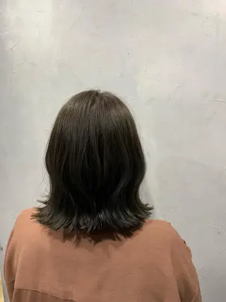 ミディアム カラー 江畑 匠 新宿三丁目 徒歩30秒⭐️のヘアスタイル