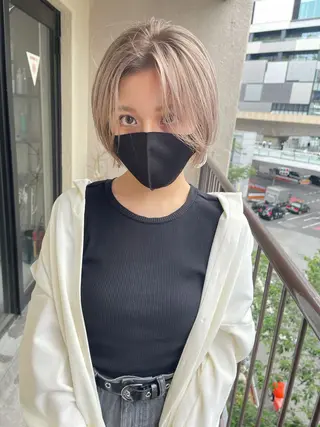 カラー “ミニモ最高評価獲得 “代表"Kohei"のヘアスタイル