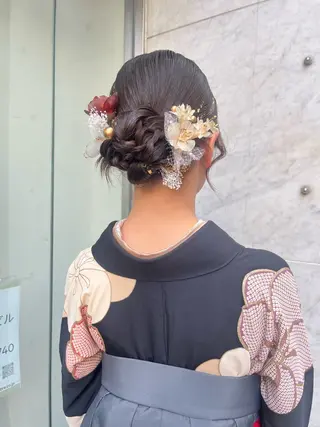 ヘアアレンジ Mila hinaのヘアスタイル