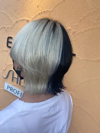 ミディアム レイヤーカット🖤 SAYAのヘアスタイル