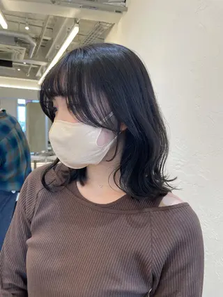 ミディアム カラー ヘアアレンジ 怪我のため6月末 復帰予定田中瑞希🍃のヘアスタイル