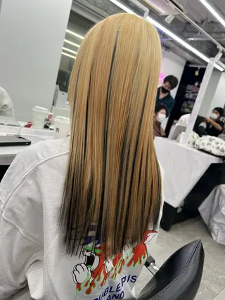 ロング プルエクステ 🖤MIYUのヘアスタイル