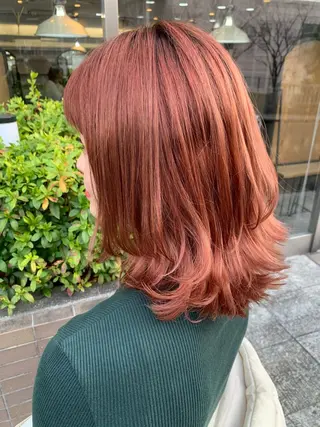 ミディアム カラー カラー特化美容師 💎EIKI💎のヘアスタイル