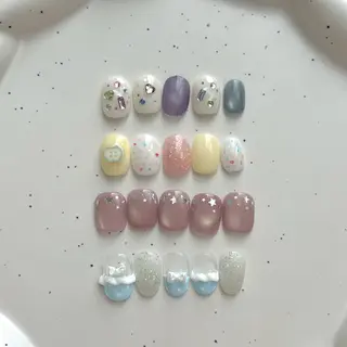 ネイル my little 𖠿 .゜のネイルデザイン