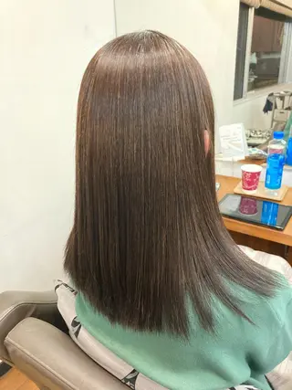 ロング 縮毛矯正🌈 三浦暢輝のヘアスタイル