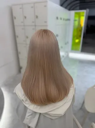 カラー 透明感ベージュ🎀 Anju/渋谷🎀のヘアスタイル