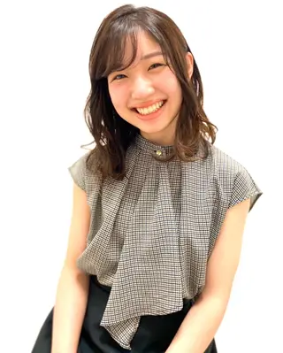 セミロング OJIMA YUKAのヘアスタイル