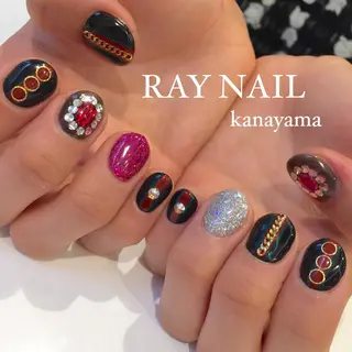 ネイル Arowa 伊田のネイルデザイン