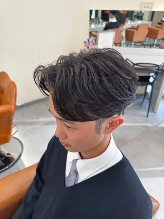 パーマ メンズ 京都駅/メンズサロン 山田司のヘアスタイル