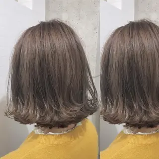 ミディアム カラー ヘアアレンジ 縮毛矯正 髪質改善寺坂雄飛💐のヘアスタイル
