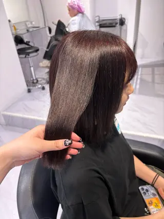 ショート カラー 表参道♡暗髪♡ 艶カラー♡アユミのヘアスタイル
