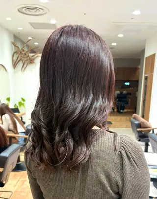 カラー 似合わせカラー/ 暖色カラー/セイナのヘアスタイル