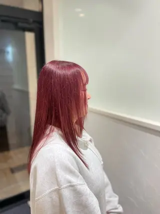 カラー ボブ/艶髪 soleilrukaのヘアスタイル