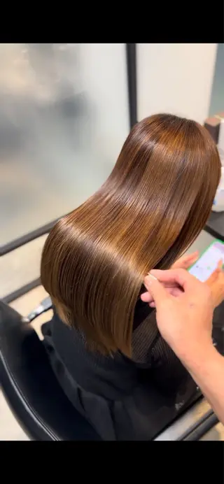 セミロング shinka所属・ブリーチ矯正🉑/ まさるのヘアスタイル