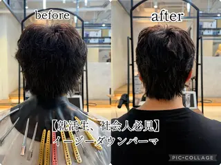 ショート パーマ メンズ だいすけ/メンズ /シャドウパーマのヘアスタイル