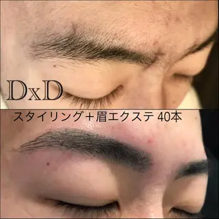 メンズ マツエク・マツパ DxD ディーディの眉毛・アイブロウイメージ