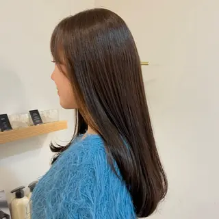 ロング カラー 艶カラー/透明感 /ヒグチアオイのヘアスタイル