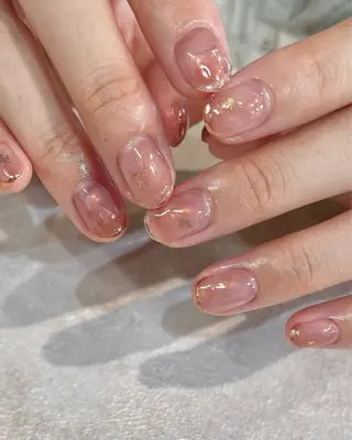 ネイル 𓂃toi. 儚げnuanceのネイルデザイン