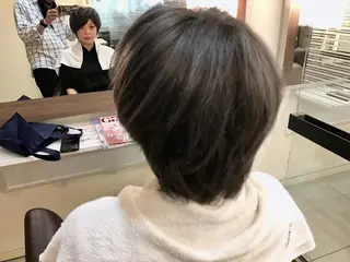 ショート カラー 似合わせ/代表 髪質改善/山田将大のヘアスタイル