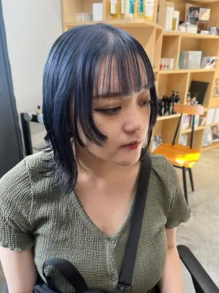 ミディアム カラー ROCCO east MIYOのヘアスタイル