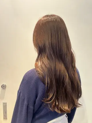 ロング カラー ナチュラル大人っぽい スタイル　MAORIのヘアスタイル