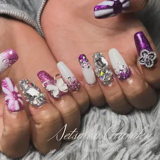 ネイル NAILSALON en+沖縄市美原のネイルデザイン