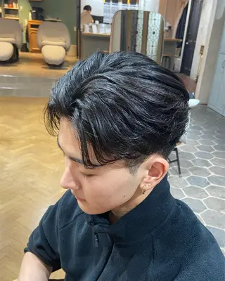 パーマ メンズ 地毛風縮毛矯正 /ニュアンス/はるたのヘアスタイル