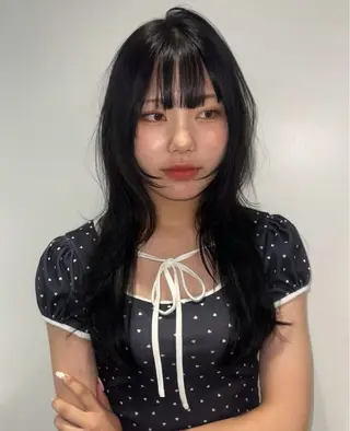 セミロング ARISA︎ メンズ特化/パーマのヘアスタイル