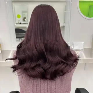 ロング カラー ヘアアレンジ 🫧‪🎀うる艶暖色 🏹Nanako🎀のヘアスタイル