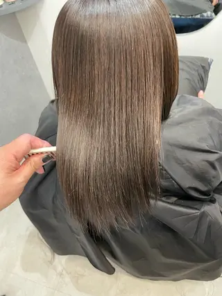 セミロング ショート✨縮毛矯正 メゾンカシミヤ宮崎のヘアスタイル