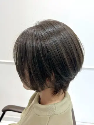ショート 八木菜美 似合わせ/ニュアンスのヘアスタイル