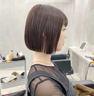 ショート 艶感カラー💫 りょお🫧のヘアスタイル