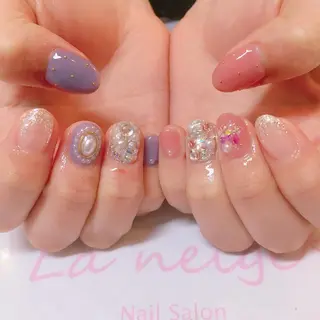 ネイル La neige* yuki 🐩🌙のネイルデザイン