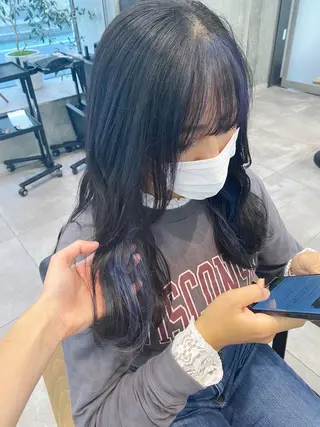 セミロング カラー ブリーチ/髪質改善 🍀MASAKiのヘアスタイル
