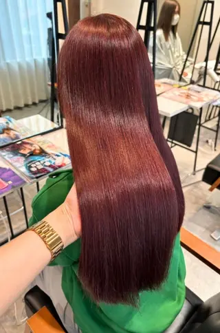 ロング ブリーチなしWカラー /Hitomi☻のヘアスタイル
