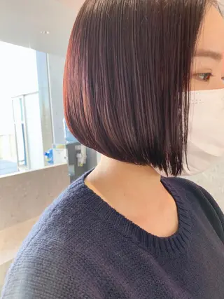 ショート カラー 山下 千明のヘアスタイル