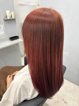 カラー 透明感♡くすみカラー shiori/小岩のヘアスタイル