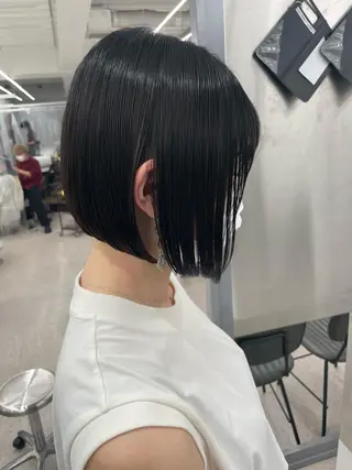 ショート 韓国風🤍 イワサキ　リコ🍒のヘアスタイル