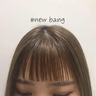 ミディアム 狩野 羅夢のヘアスタイル