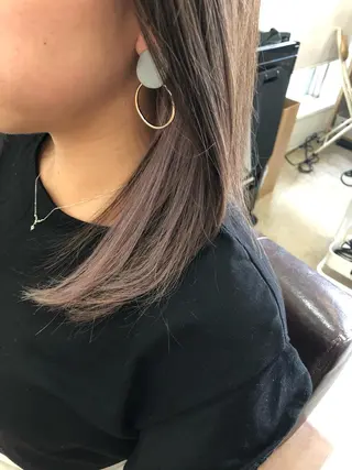 カラー LeSoleil 大江珠実のヘアスタイル