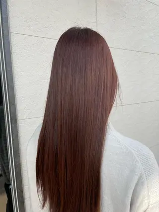 ロング カラー 鵜飼 真伍のヘアスタイル
