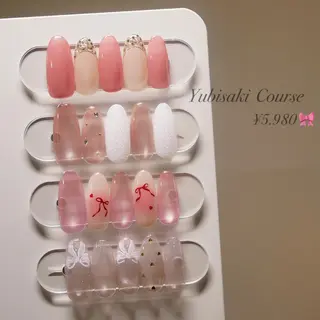 ネイル ﾜﾝﾎﾝ/長さだし ❤︎ruuのネイルデザイン