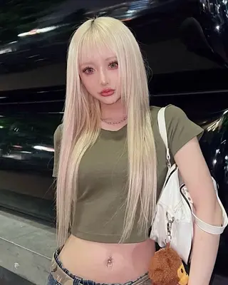 ロング カラー 糸川 伸樹のヘアスタイル