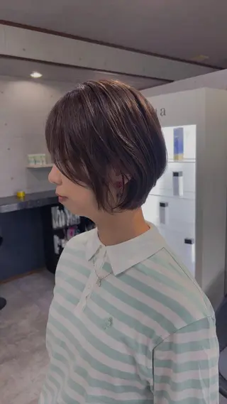 ショート REVE美容室 REVEマツエクのヘアスタイル