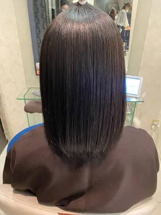 ミディアム 及川 歩真のヘアスタイル