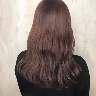 セミロング カラー 🪭risa 暖色/レイヤー🪭のヘアスタイル