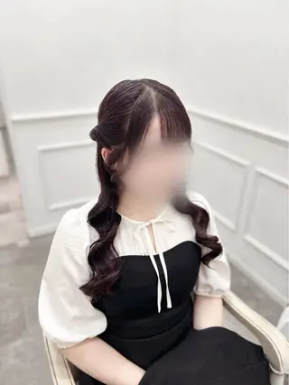 ロング ヘアアレンジ 徳倉 碧葉のヘアスタイル