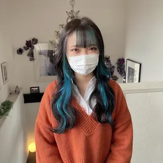 セミロング 佐藤 香太のヘアスタイル