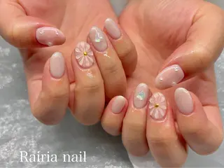 ネイル rairiaharu パラジェルのネイルデザイン