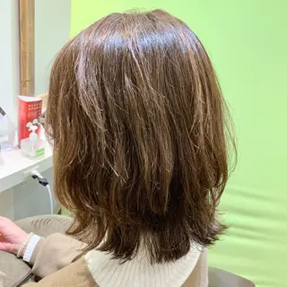 ショート パーマ ショート×カラー 🦊堀米早紀【荻窪】のマツエク・マツパデザイン